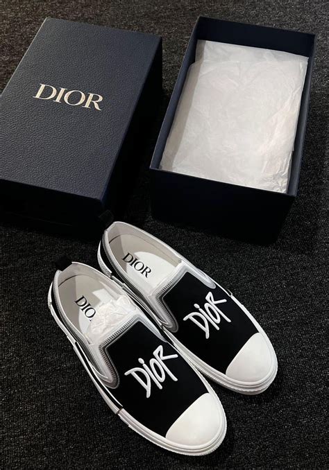 dior stussy slip on|B23 Slip.